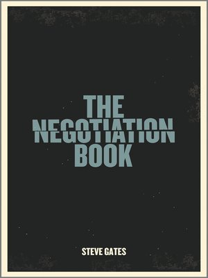 cover image of The Negotiation Book